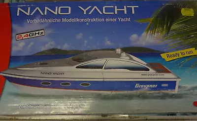 Graupner 21006 Nano Yacht 2.4ghz R/c Racing Boat Ready To Run • £49.99