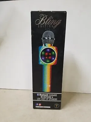 Sing-A-long Rainbow Bling Karaoke Bluetooth Microphone 10017703 • $39.56