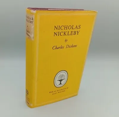 Vintage - Nicholas Nickleby Charles Dickens - Collins Clear-Type Press 1953 • £14.99