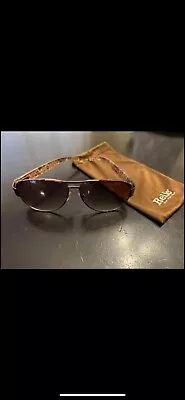 Vintage Women’s Relic Sunglasses With Soft Bag Brown Copper Floral Sides • $19.99