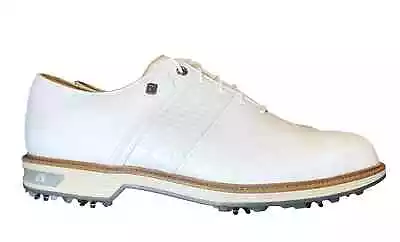 NEW FootJoy DryJoys Premiere Series Men's Golf Shoe White 53908 Size 10 • $169.99