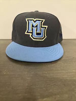 New Era Marquette University Golden Eagles Fitted Baseball Team Hat Size 7 1/2 • $15