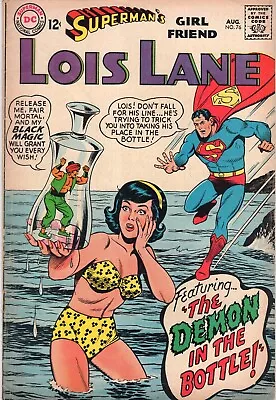 Superman's Girlfriend Lois Lane # 76 - Demon In The Bottle - Black Magic • $12.99