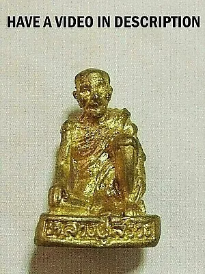 Phra LP Suang Wat Phrai Phatthana B.E.2543 Lucky Holy Thai Buddha Amulet Statue • $41