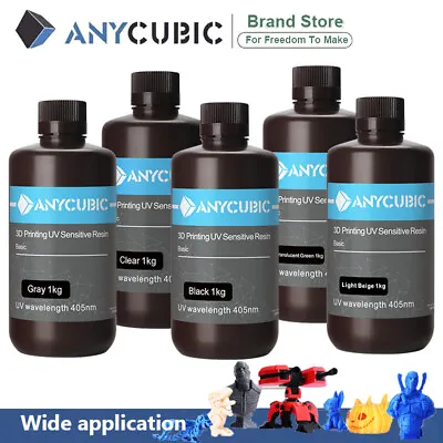 $69.99 • Buy ANYCUBIC 405nm UV Sensitive Resin Colors Standard Resin For LCD SLA 3D Printer
