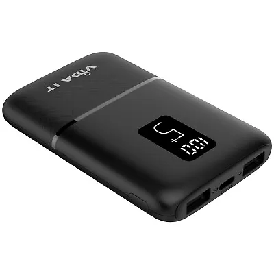 Type C Power Bank Small Portable Charger USBC Charging Bank For Mobile Phone 5V • £19.99