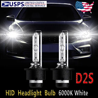 For Mazda CX-7 CX-9 2007-2012 - 2PC D2S Front HID Xenon Headlight Bulbs Low Beam • $23.99