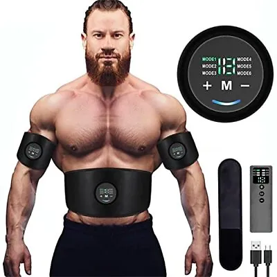 AB Stimulator Toning Belt Muscle Toner Abdominal Training Belt Exercise Wor... • $65.16