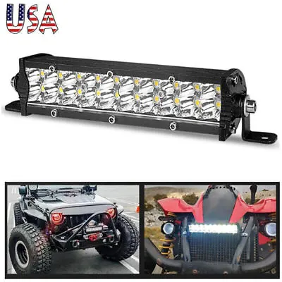 7  Inch 1200W LED Work Light Bar Flood Spot Combo Fog Lamp Offroad Driving Truck • $14.99