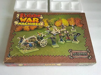 *Box Only* Warhammer Fantasy Battle Skeleton War Machines 1987 Games Workshop • $26.11