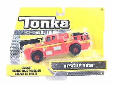 Tonka Real Tough Diecast Rescue Rigs Collectible Toy Fire Truck Age 3+ By Hasbro • $40.37