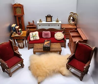 Vintage Big Lot Dollhouse Miniatures Very Nice • $65