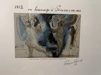 Pablo Picasso Bacchanale 1973 • $475