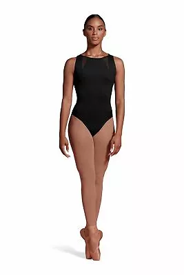 £39.99 • Buy Mirella By Bloch Ladies High Neckline Splice Lace Tank Leotard M3100LM Black