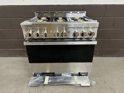 $4999.99 • Buy JennAir NOIR JGRP436HM - 36  All Gas Range Professional 6 Burners Stainless