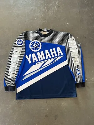 Vintage 90s Yamaha Motorcross Jersye Made In USA Size Large • $75