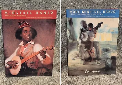 MINSTREL BANJO 1855 + MORE 1865 Joseph Weidlich Briggs Frank Converse Book Lot • $29.98