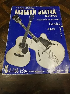 Mel Bay Modern Guitar Method Grade 1 Book Basic Hand Positions Simple Effective • $8.90