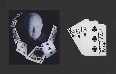 £59.99 • Buy PAUL DANIELS Signed In Person 12x8 Photo Display PROOF Legendary Magician COA
