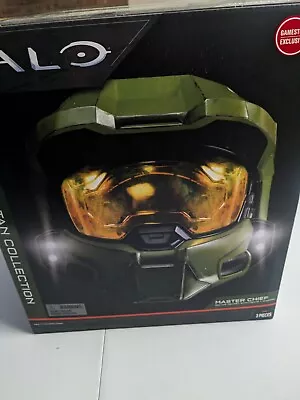 Jazwares Halo Infinite Master Chief Helmet W/ Lights & Sounds GameStop New Seal • $91