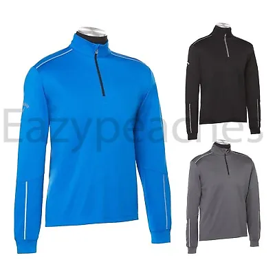 Callaway Golf - NEW Men's S-3XL Water Repellant UV Pullover Zip Jacket Shirt • $64.95