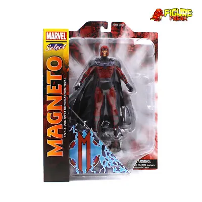 Marvel Select Magneto 7  Action Figure (NM Package!) • $25.49