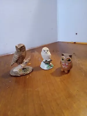 Vintage Miniture Owl Lot 3 • $8