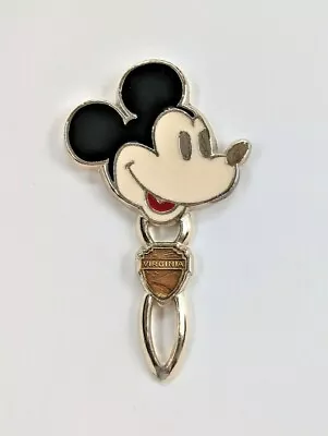 Vintage Disney Mickey Mouse Boutique Virginia Mini Hand Held Mirror  • $14.99