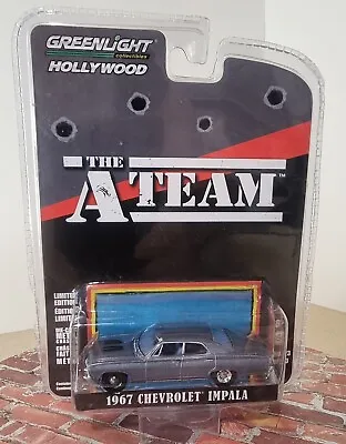 GREENLIGHT Hollywood Series 23 THE A TEAM 1967 Chevrolet IMPALA 1:64 DIECAST • $22.99