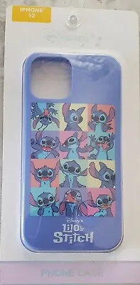 £9.99 • Buy PRIMARK Disney Lilo And Stitch Phone Case Blue IPhone 12