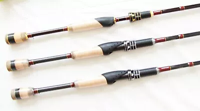 2-section Graphite Bass Spinning Rods  - SilverBlade FREE Shippng • $75.99