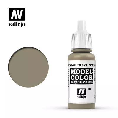 Vallejo Modelcolor 103 German Camouflage Wwii 17ml • $4.99