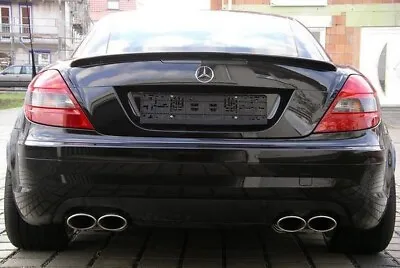 ABS Euro Rear Trunk Spoiler Lip Wing Sport Lid For Mercedes Benz SLK R171 A AMG • $59.95