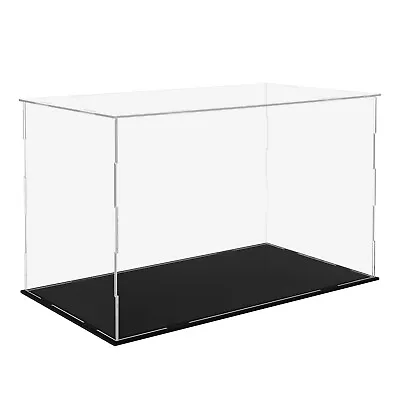 Clear Acrylic Display Case Dustproof Showcase Plastic Box Protection 22 X14 X14  • $53.99