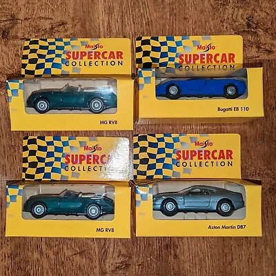 Maisto Supercar Collection Bundle X4 Cars • £9.99