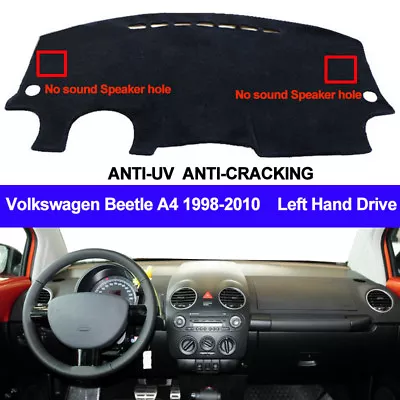 $18.40 • Buy For Volkswagen VW Beetle 1998 - 2009 2010 Dashboard Mat DashMat Car Dash Cover  
