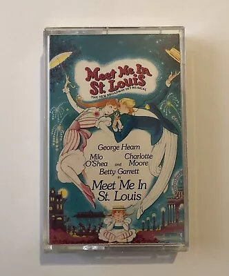 Meet Me In St. Louis Musical 1990 Betty Garrett Cassette Tape Collectible • $8.99