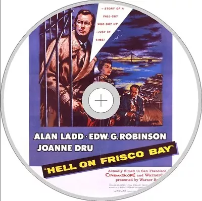 Hell On Frisco Bay (1955) Film Noir Starring Alan Ladd And Edward G. Robinson • £4