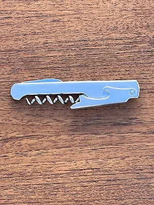 Vintage INOX Italy Corkscrew Bottle Opener • $18