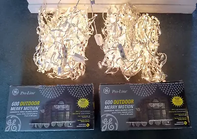 2 New General Electric GE Pro-line COMMERCIAL Outdoor Christmas Lights Motion • $35.04