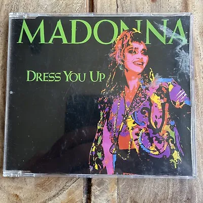 £39 • Buy Madonna - Dress You Up - German Cd Single Sold In Uk Sire 759920369