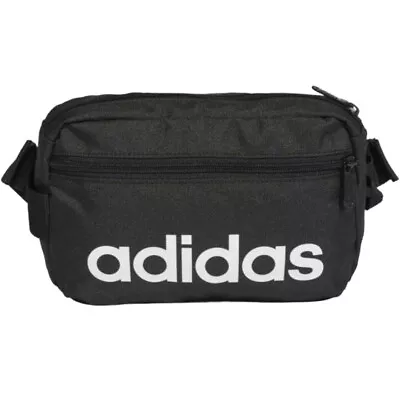 Adidas Linear Core Waist Bag Bumbag Hip Pack Waistpack Training Running Belt Bag • £14.99