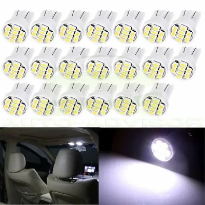 20X White T10 W5W 194 168 LED Instrument Dash Panel Gauge Light Bulbs For Ford • $8.99