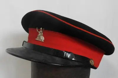 £99.99 • Buy Original Military WW2 Norfolk Regiment Peaked Cap Uniform Hat Cap (5529)