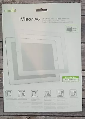 Moshi IVisor Clear Screen Protector For IPad 2 Bubble Free Matte Version A1 • $12.99