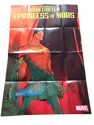 JOHN CARTER A PRINCESS OF MARS PROMO POSTER Marvel Comics 2011 FILIPE ANDRADE • $13.59