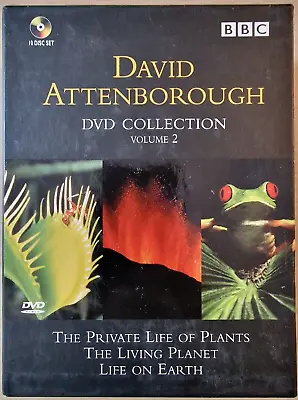 David Attenborough Vol. 2 (Life On Earth / The Living Planet / LIFE OF PLANTS) • £4.99