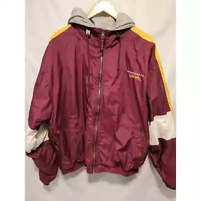 Red Oak Sportswear Minnesota Golden Gophers Reversible Windbreaker Jacket XXL • $27