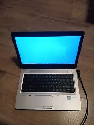 HP ProBook 640 G2 14'' Laptop. Intel Core I5-6200U. LCD Hairline Damage.Read • £35