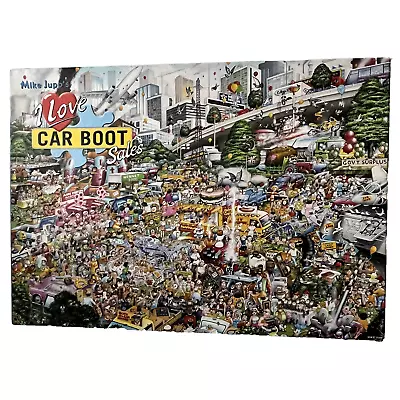 Car Boot 1000 Piece Jigsaw Puzzle Gibsons Mike Jupp • £14.85